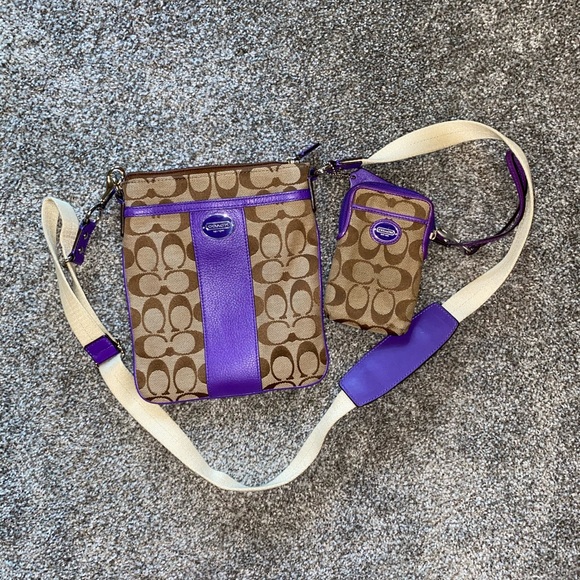 Coach Handbags - Coach Crossbody and Coin Purse
